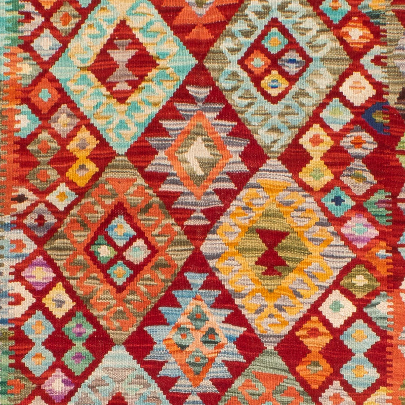 Alfombra Kelim - Splash - 183 x 134 cm - multicolor