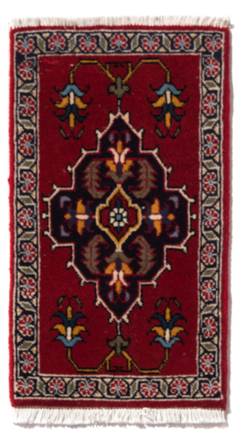 Alfombra persa - Nómada - 54 x 40 cm - multicolor