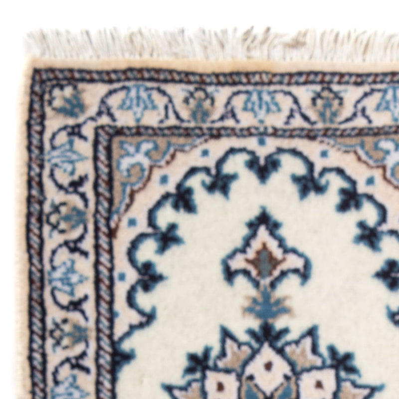 Alfombra persa - Nain - 60 x 40 cm - crema
