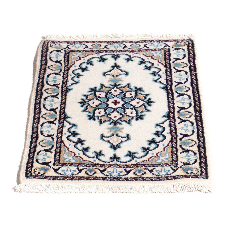 Alfombra persa - Nain - 60 x 40 cm - crema