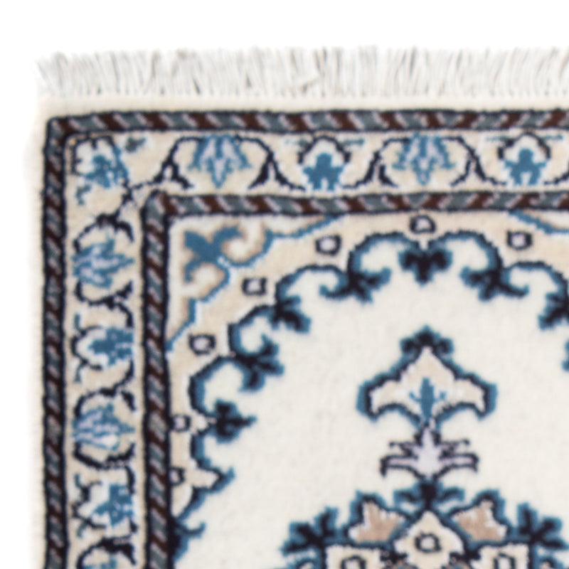 Alfombra persa - Nain - 60 x 40 cm - crema