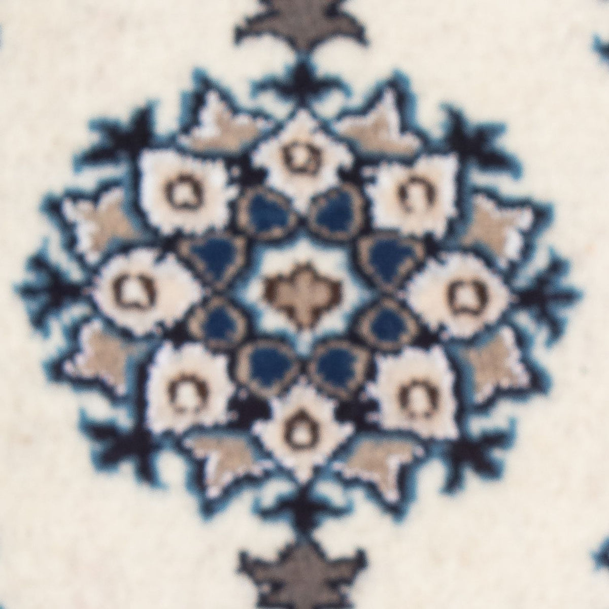 Alfombra persa - Nain - 60 x 40 cm - crema