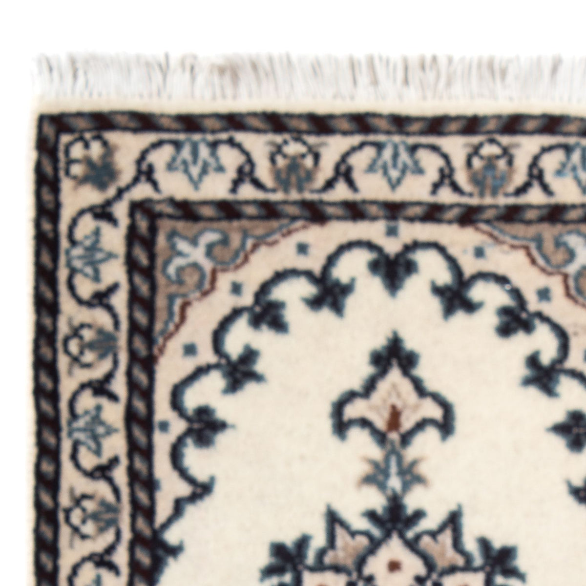 Alfombra persa - Nain - 60 x 40 cm - crema