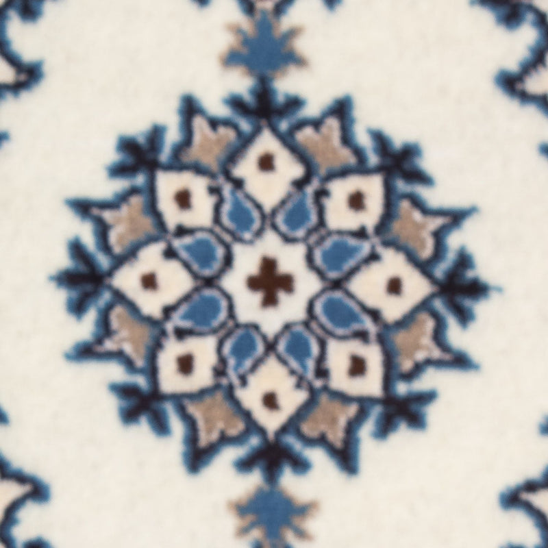 Alfombra persa - Nain - 60 x 40 cm - crema