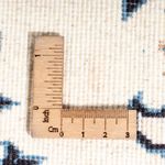 Alfombra persa - Nain - 60 x 40 cm - azul claro