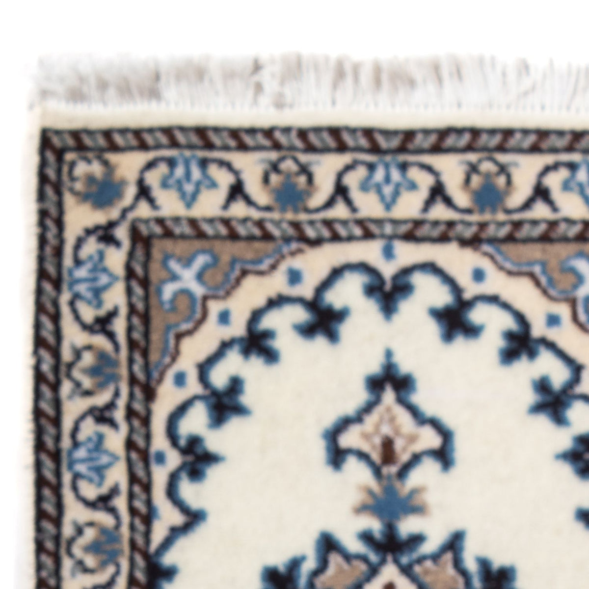 Alfombra persa - Nain - 60 x 40 cm - crema