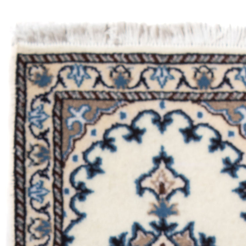 Alfombra persa - Nain - 60 x 40 cm - crema