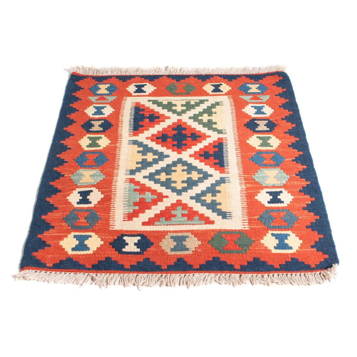 Alfombra Kelim - Oriental - 94 x 70 cm - multicolor