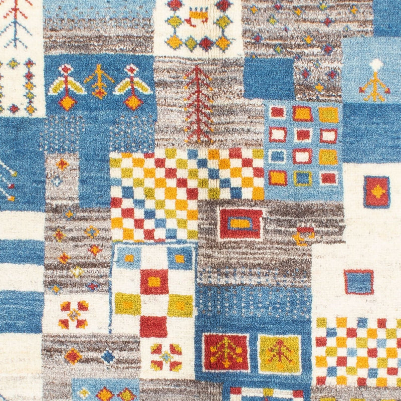 Alfombra Gabbeh - Persa - 204 x 151 cm - azul