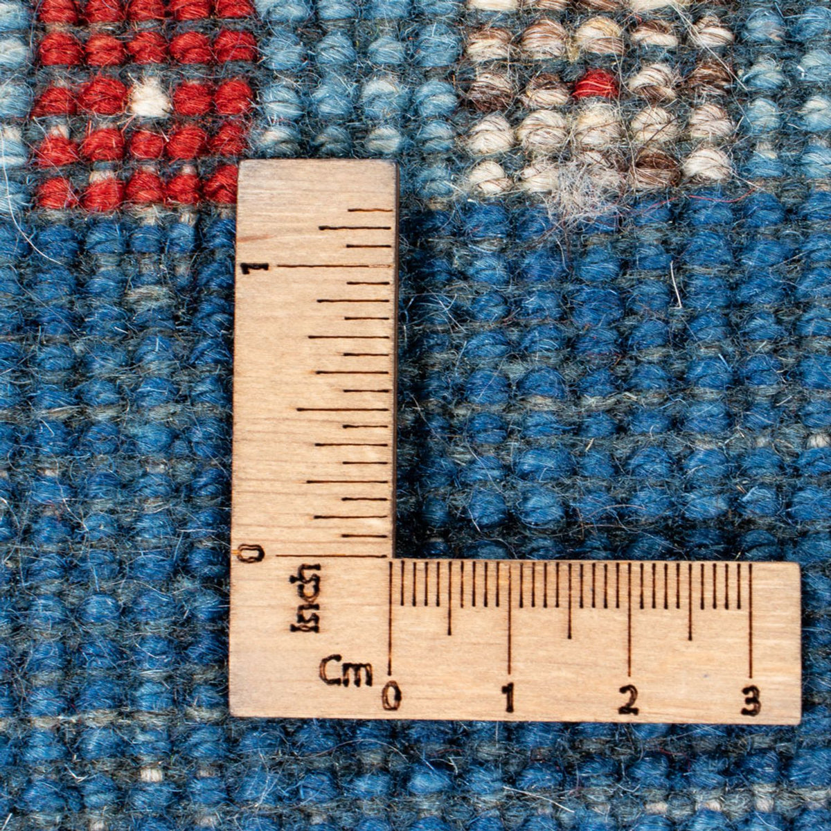 Alfombra Gabbeh - Persa - 204 x 151 cm - azul