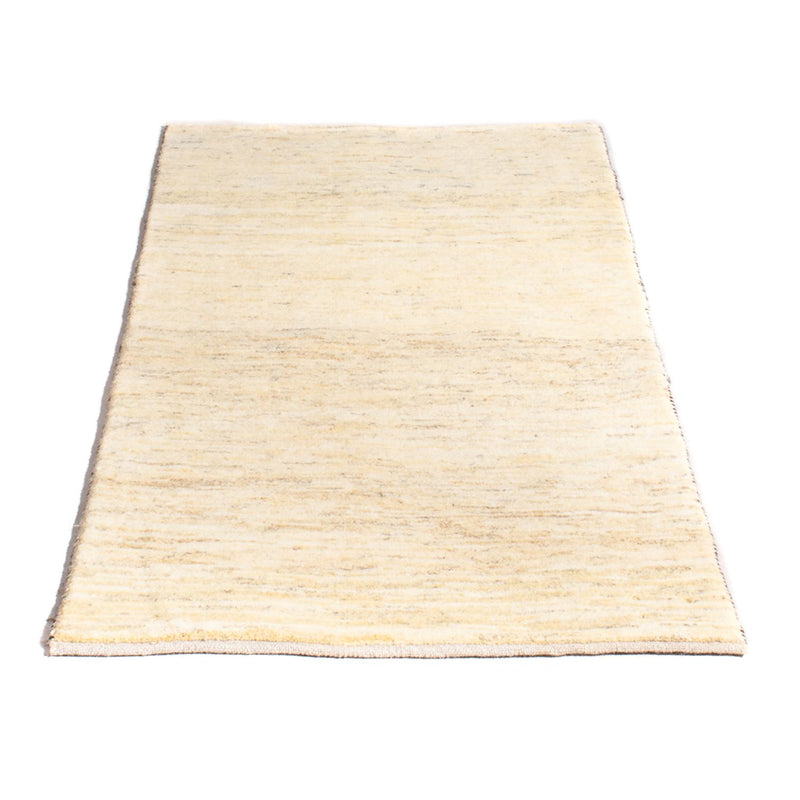 Alfombra Gabbeh - Persa - 142 x 70 cm - beige claro