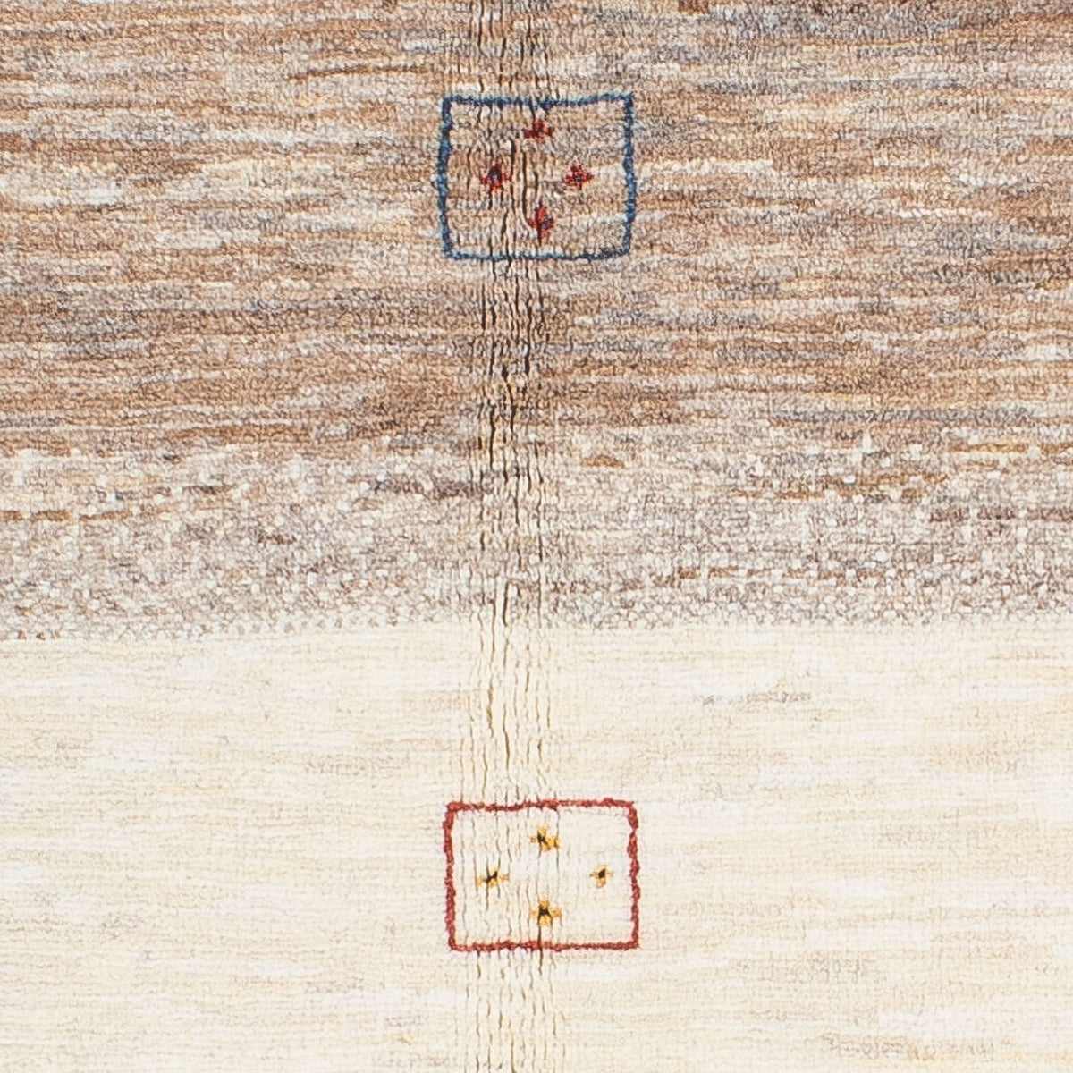 Alfombra Gabbeh - Loribaft Persa - 192 x 109 cm - natural