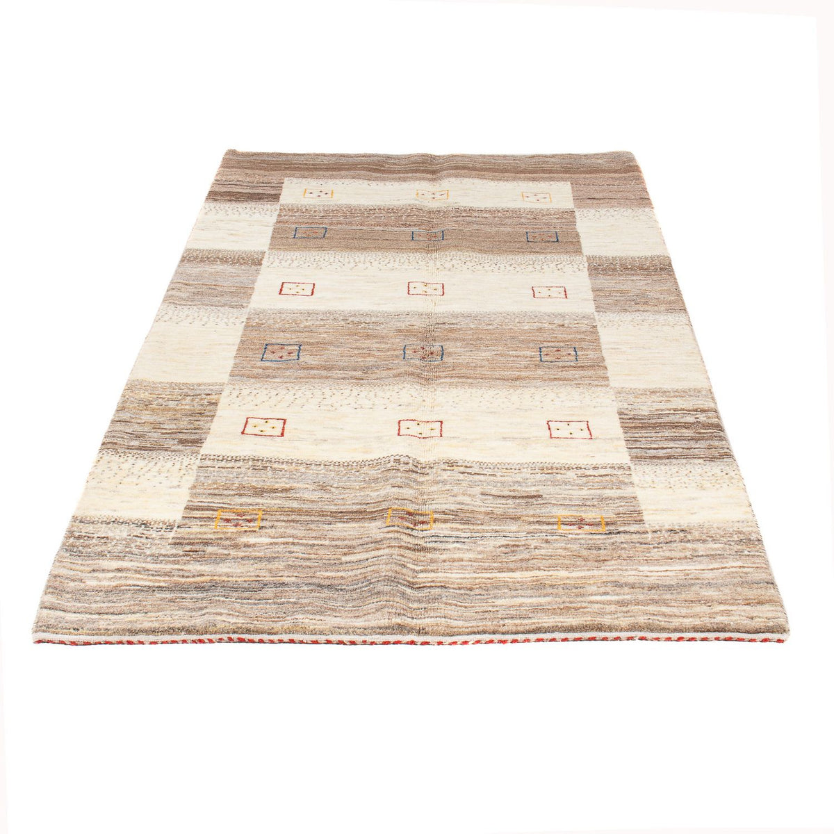 Alfombra Gabbeh - Loribaft Persa - 192 x 109 cm - natural
