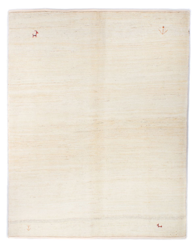 Alfombra Gabbeh - Persa - 188 x 153 cm - beige