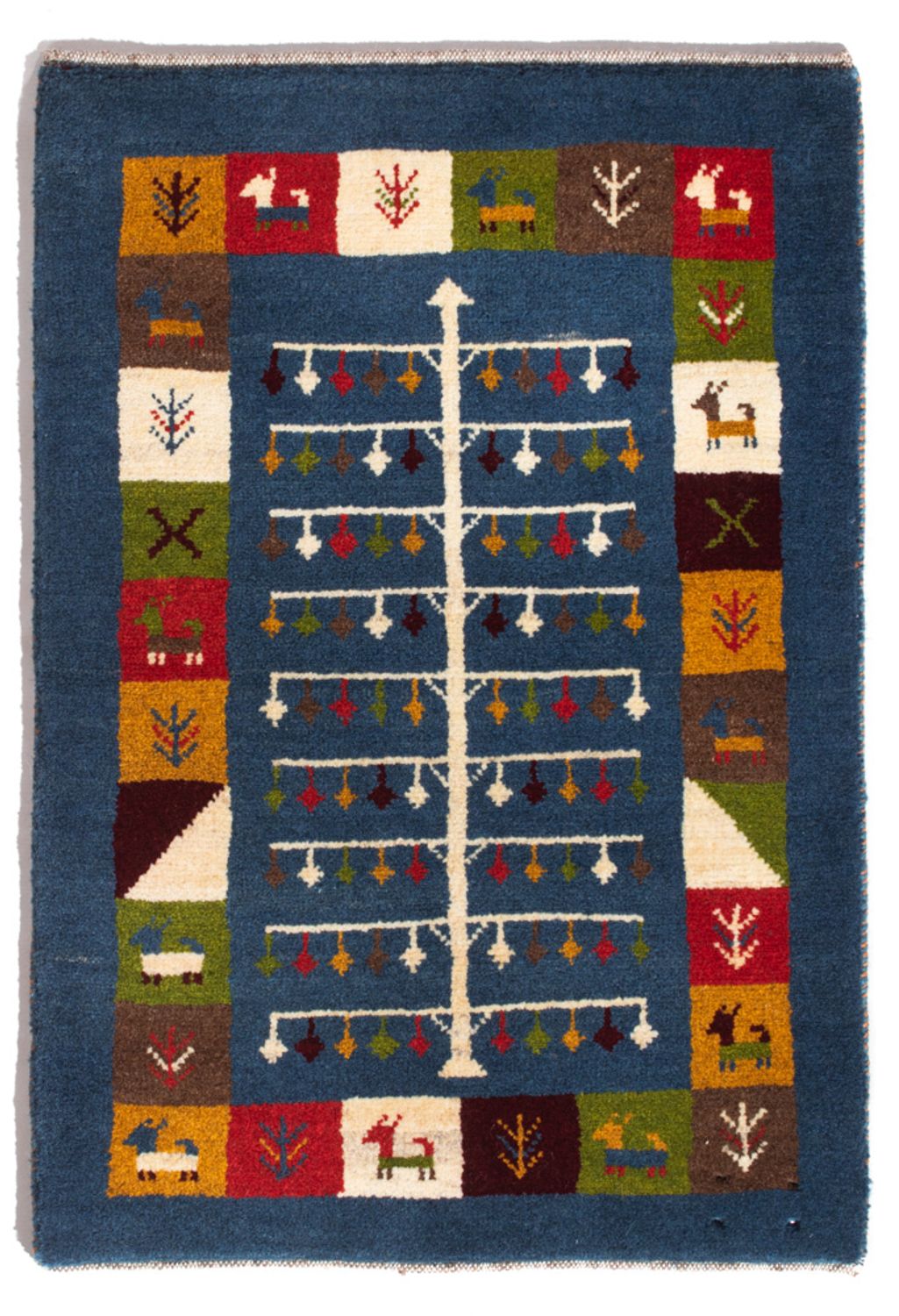 Alfombra Gabbeh - Persa - 90 x 62 cm - multicolor