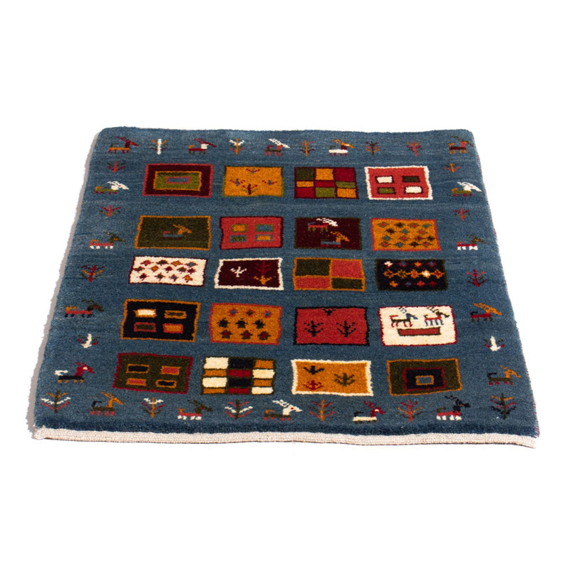 Alfombra Gabbeh - Persa - 90 x 65 cm - multicolor