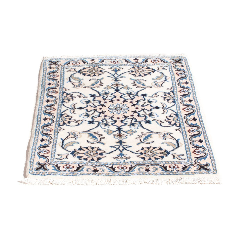 Alfombra persa - Nain - 90 x 60 cm - crema