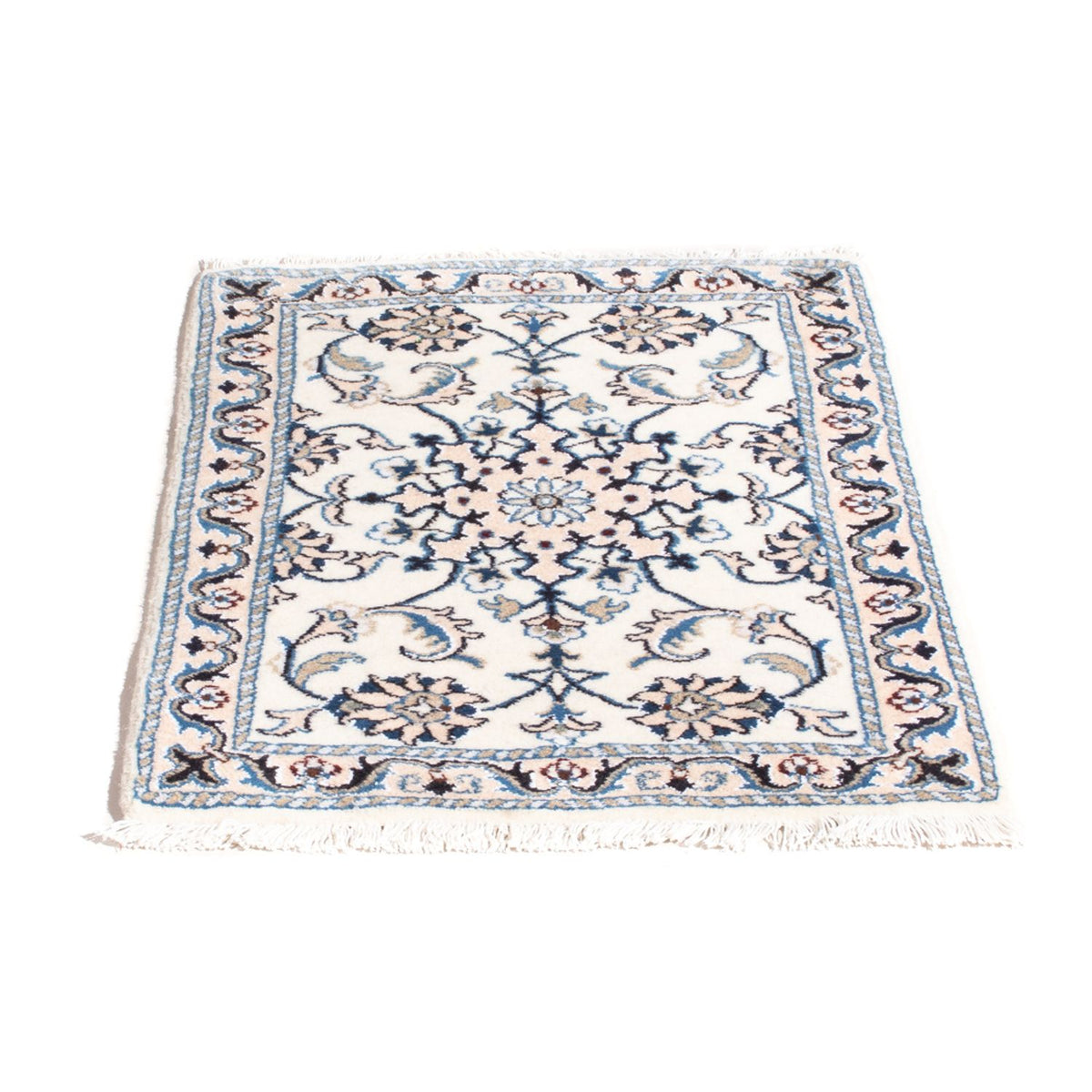 Alfombra persa - Nain - 90 x 60 cm - crema