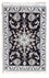 Alfombra persa - Nain - 90 x 60 cm - azul oscuro