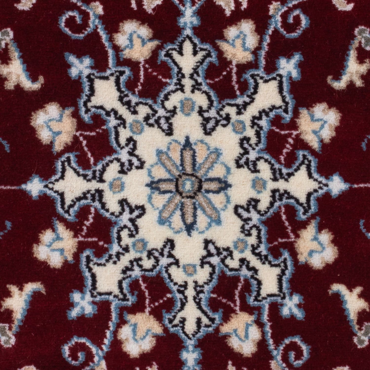 Alfombra persa - Nain - 90 x 60 cm - rojo