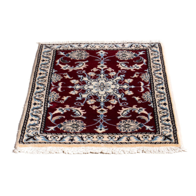 Alfombra persa - Nain - 90 x 60 cm - rojo