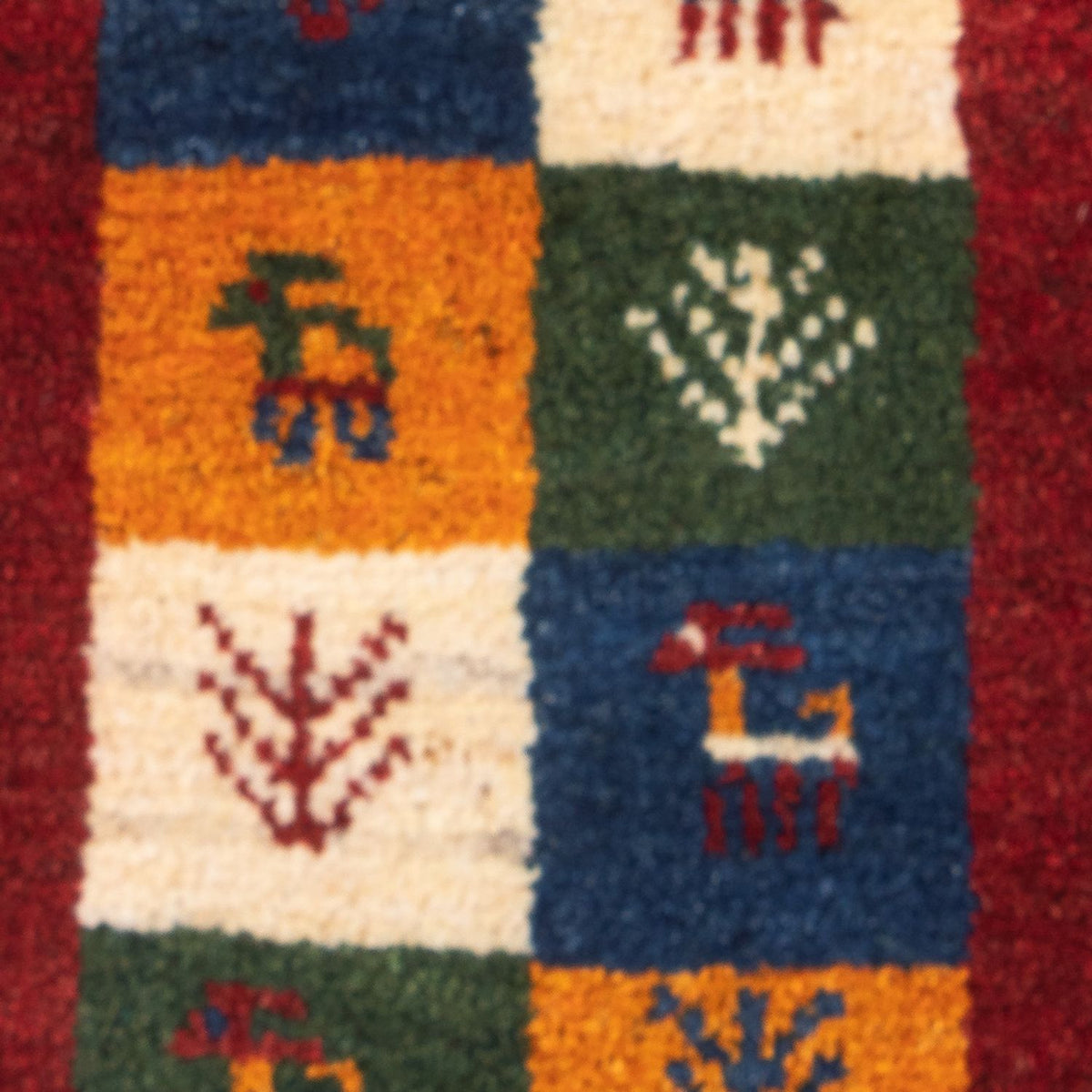 Alfombra Gabbeh - Persa - 60 x 40 cm - multicolor