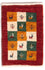 Alfombra Gabbeh - Persa - 60 x 40 cm - multicolor