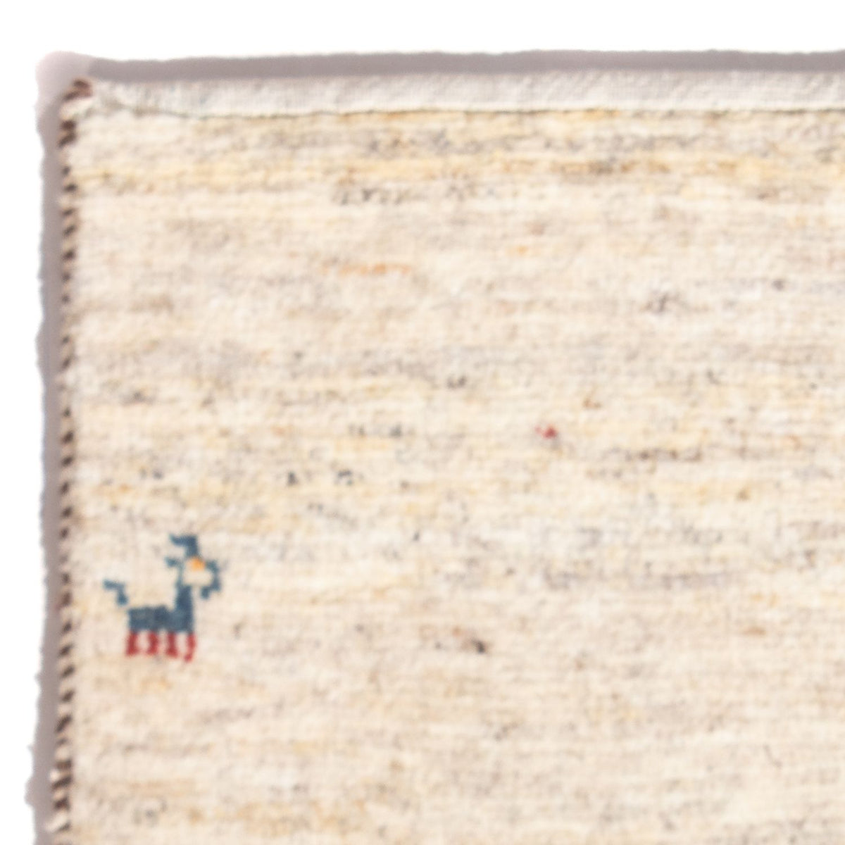 Alfombra Gabbeh - Persa - 60 x 40 cm - crema