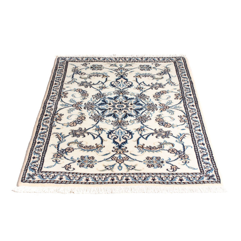 Alfombra persa - Nain - 139 x 88 cm - crema