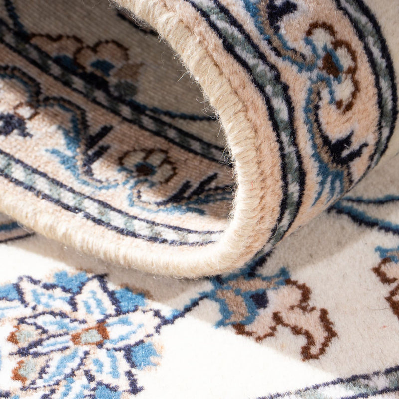 Alfombra persa - Nain - 137 x 68 cm - crema