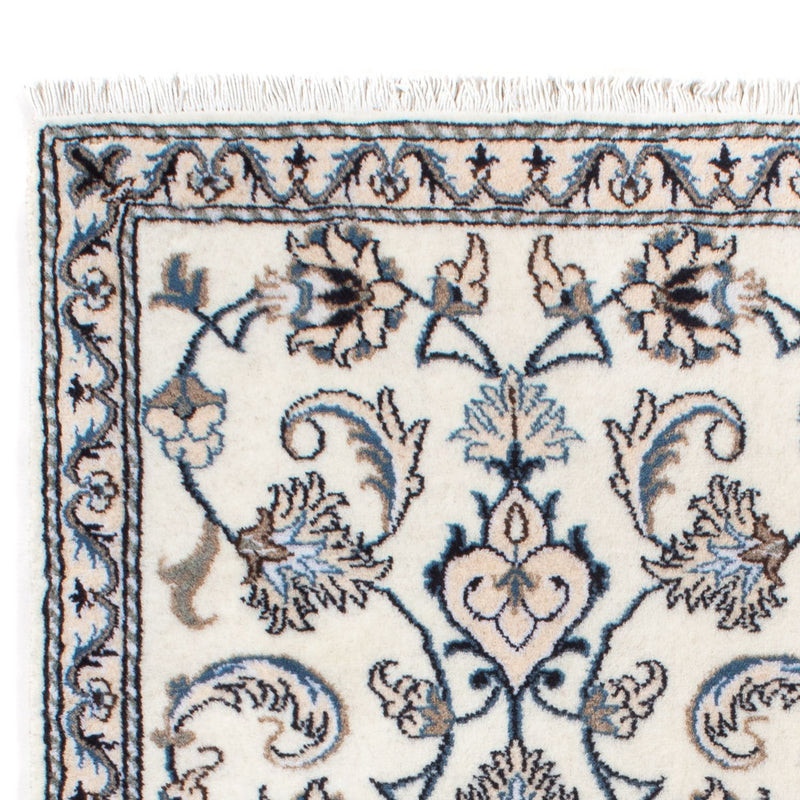 Alfombra persa - Nain - 140 x 70 cm - crema