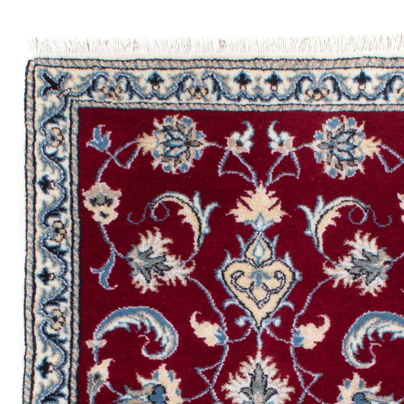 Alfombra persa - Nain - 136 x 66 cm - rojo
