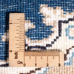 Alfombra persa - Nain - 60 x 40 cm - azul oscuro