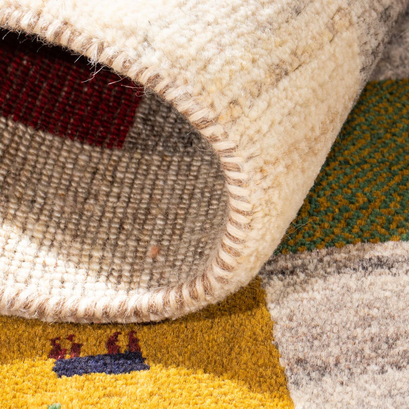 Alfombra Gabbeh - Persa - 116 x 78 cm - multicolor