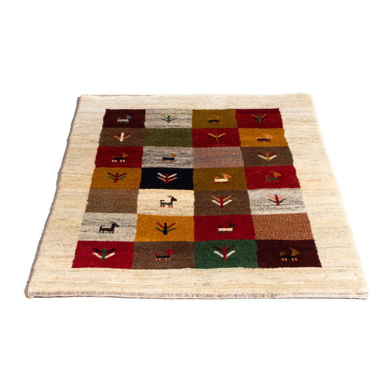 Alfombra Gabbeh - Persa - 116 x 78 cm - multicolor