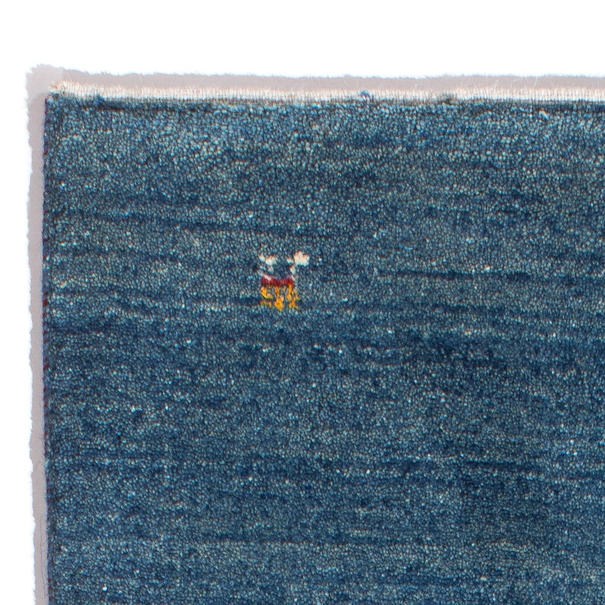 Alfombra Gabbeh - Persa - 140 x 69 cm - azul marino