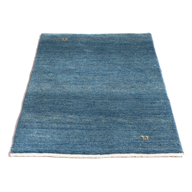 Alfombra Gabbeh - Persa - 140 x 69 cm - azul marino