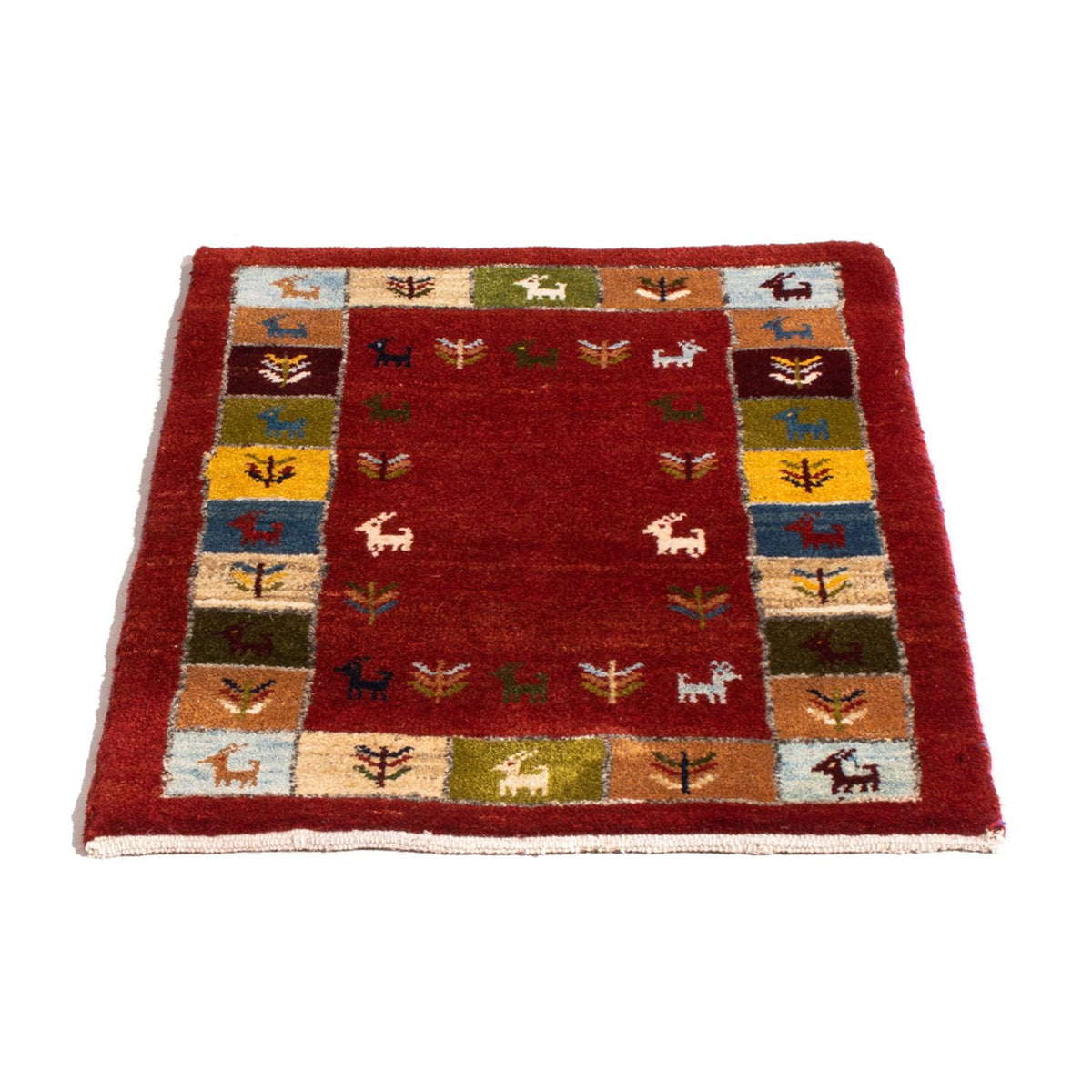 Alfombra Gabbeh - Persa - 88 x 61 cm - multicolor