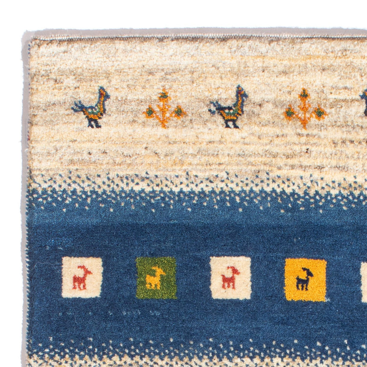 Alfombra Gabbeh - Persa - 123 x 85 cm - multicolor