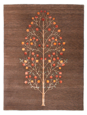 Alfombra de diseño - 249 x 187 cm - marrón