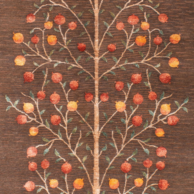 Alfombra de diseño - 249 x 187 cm - marrón