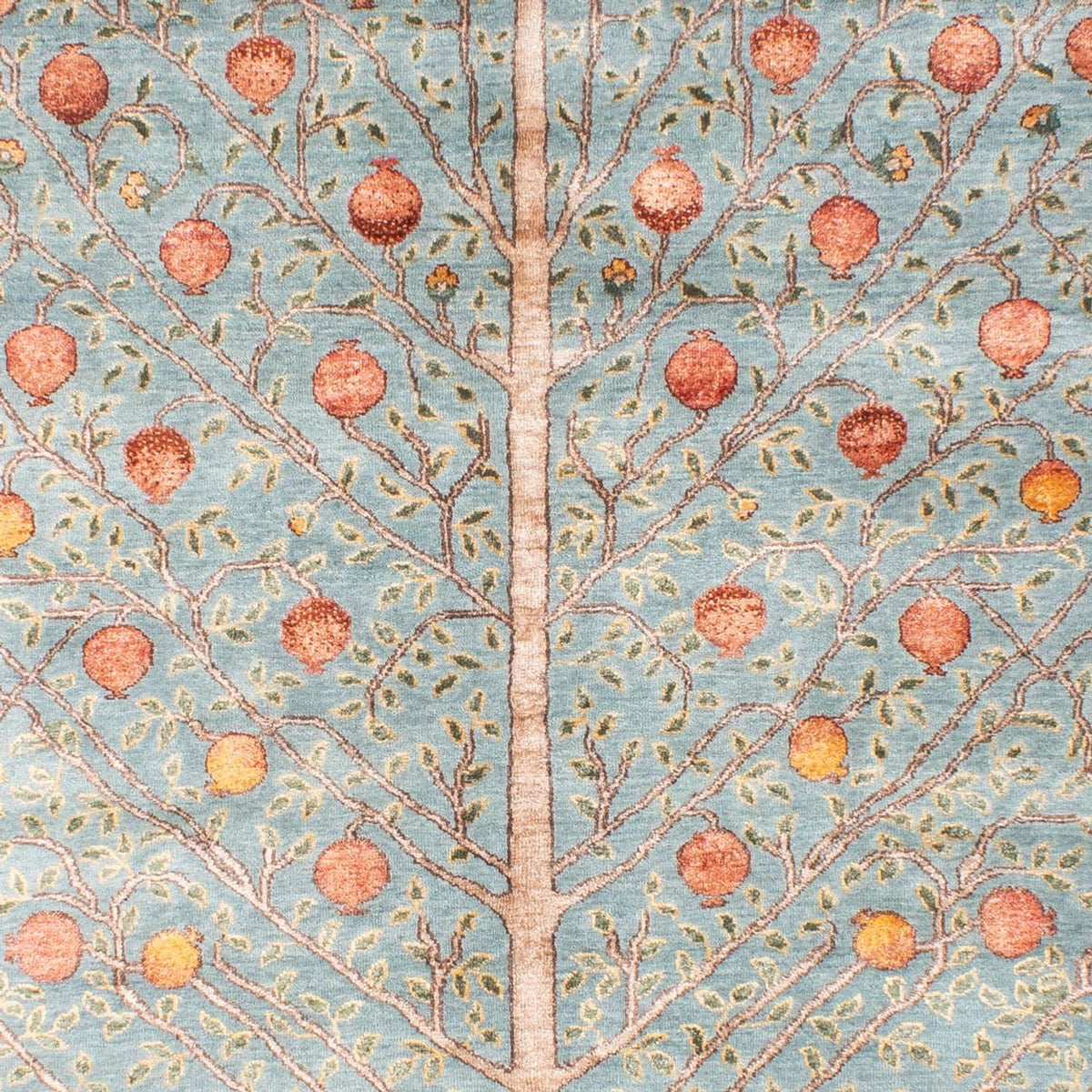 Alfombra de diseño - 253 x 184 cm - turquesa