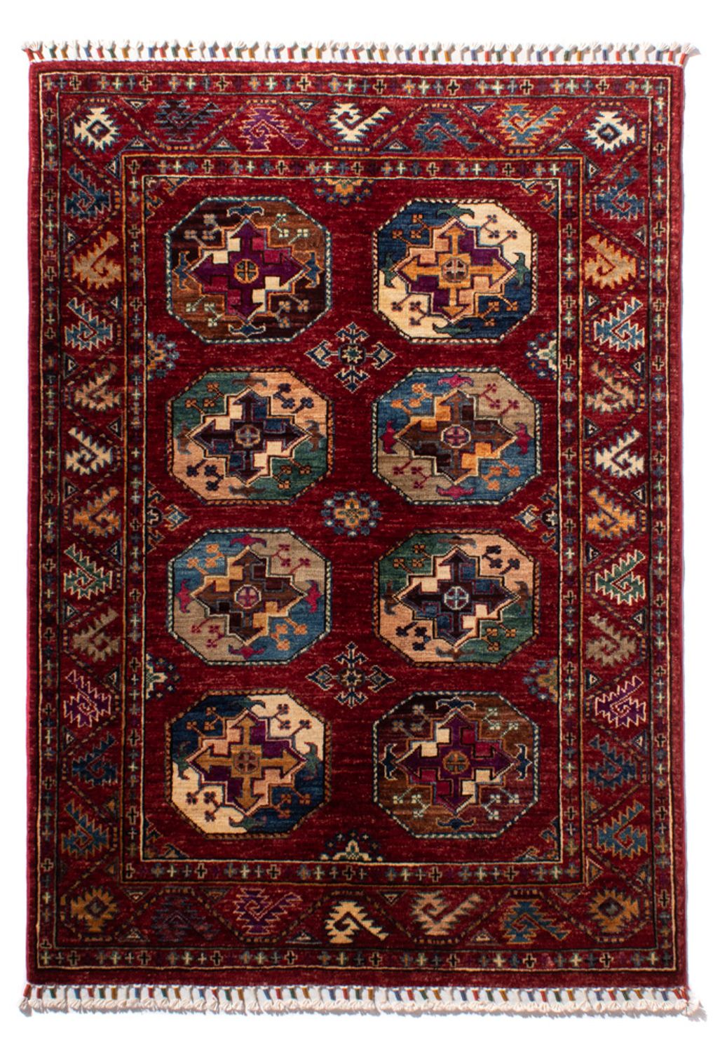 Alfombra Ziegler - Ariana - 142 x 100 cm - rojo oscuro