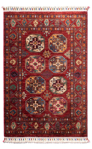 Alfombra Ziegler - Ariana - 117 x 80 cm - rojo oscuro