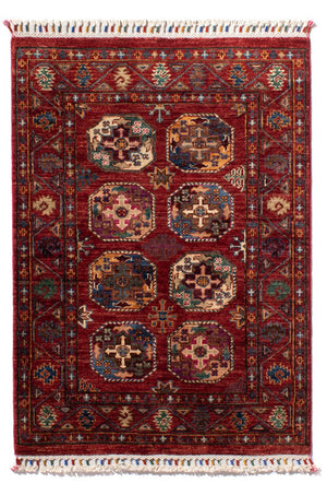 Alfombra Ziegler - Ariana - 116 x 80 cm - rojo oscuro