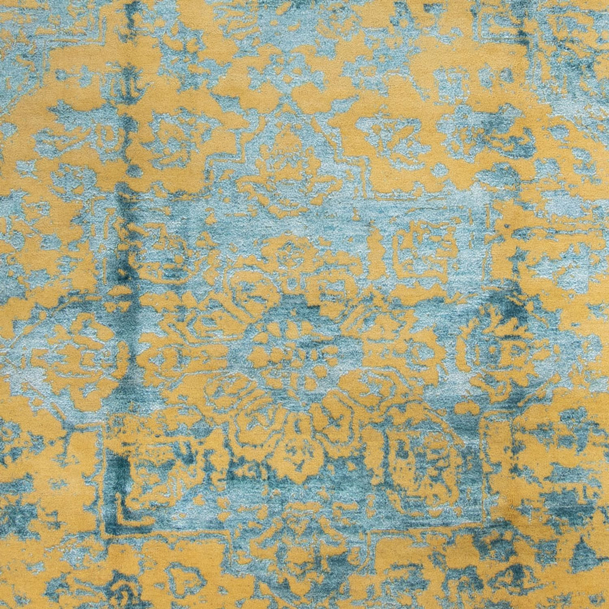 Alfombra de diseño - 305 x 251 cm - turquesa