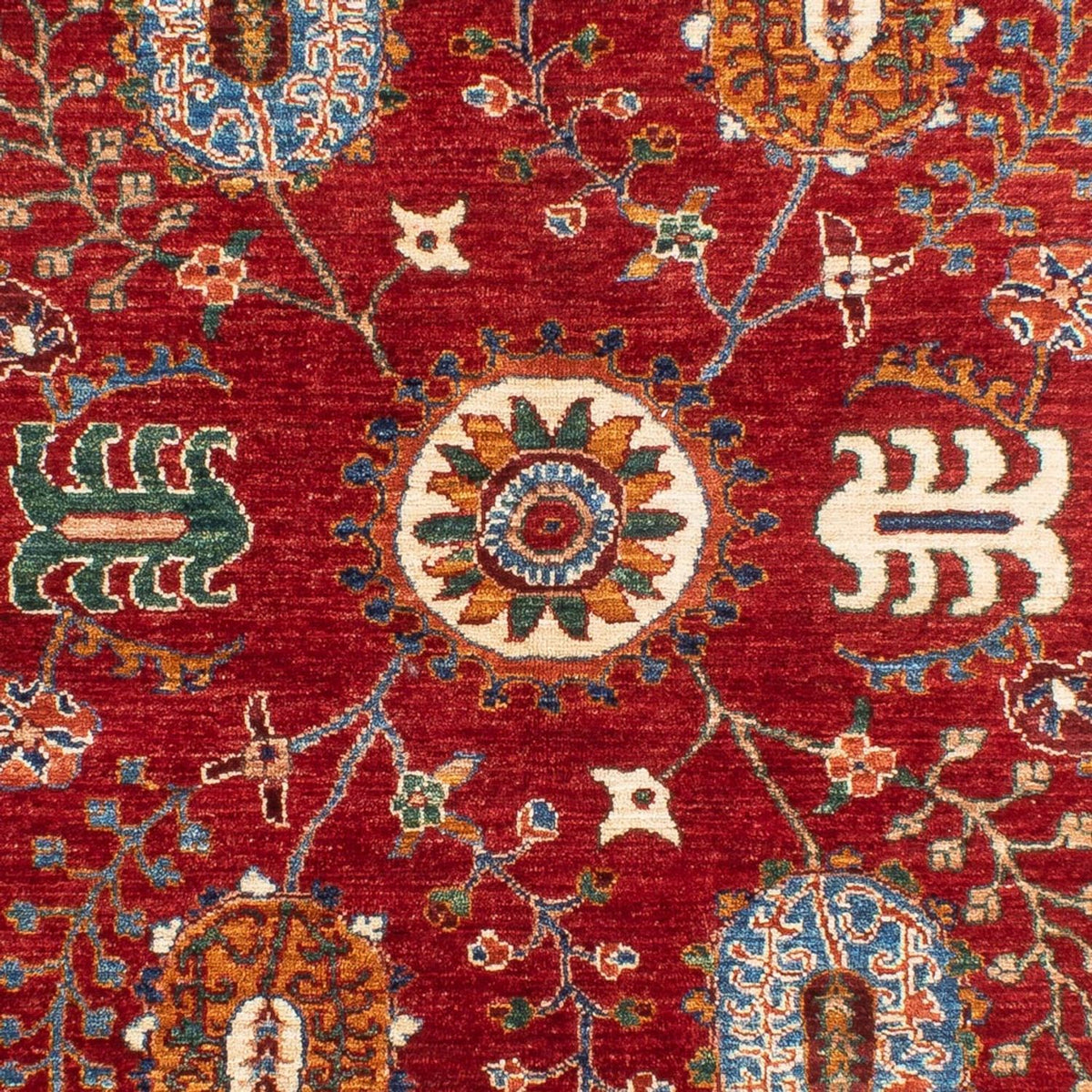 Alfombra Ziegler - Ariana - 211 x 156 cm - rojo