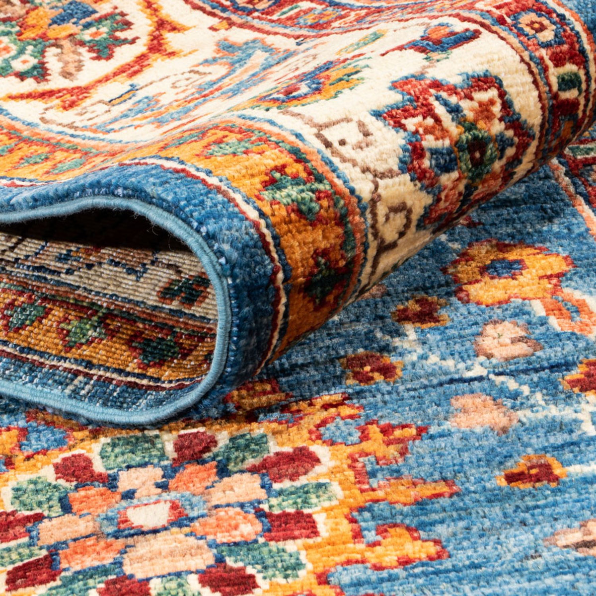 Alfombra de pasillo Alfombra Ziegler - Ariana - 239 x 88 cm - azul claro