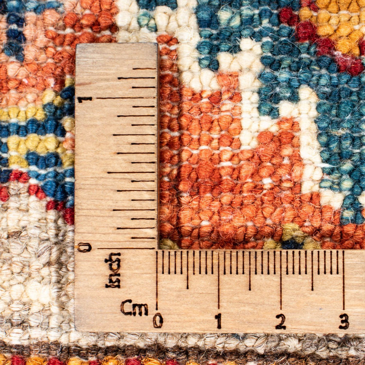 Alfombra de pasillo Alfombra Ziegler - Kazak - 254 x 79 cm - natural