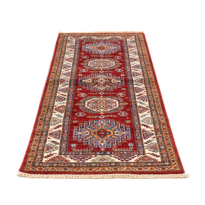 Alfombra de pasillo Alfombra Ziegler - Kazak - 203 x 81 cm - rojo